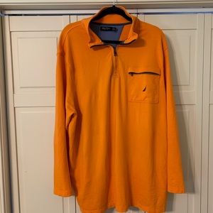 Nautica 1/4 zip long sleeve shirt